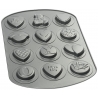 Forma metalowa do ciastek 12 walentynkowych wzorów Wilton 2105-8139