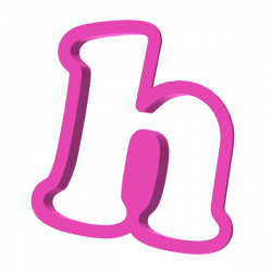 Słodka mała litera h