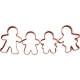 Weihnachtsformensatz Lebkuchen Familie 4 Stk. Wilton 2308-8932