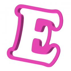 Słodka duża litera E
