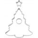 Weihnachtsset von Ausstechformen WEIHNACHTSBAUM MIT VERZIERUNGEN 3 Stk. Wilton 2308-0573