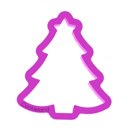 Das Förmchen für Kekse und Lebkuchen Weihnachtsnbaum mit Stern
